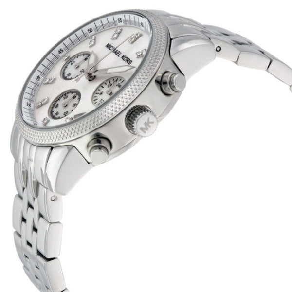  Shop Authentic Michael Kors Ritz White Dial Silver Stainless Steel Strap Watch for Women - MK5020 - Luxxuri