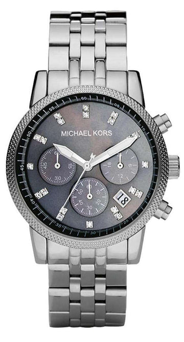  Shop Authentic Michael Kors Jet Set Chronograph Blue Dial Silver Steel Strap Watch for Women - MK5021 - Luxxuri