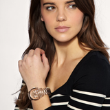  Shop Authentic Michael Kors Runway Rose Gold Dial Rose Gold Steel Strap Watch for Women - MK5128 - Luxxuri
