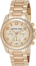  Shop Authentic Michael Kors Blair Rose Gold Dial Rose Gold Steel Strap Watch for Women - MK5263 - Luxxuri