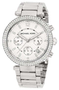  Shop Authentic Michael Kors Parker Silver Dial Silver Steel Strap Watch for Women - MK5353 - Luxxuri