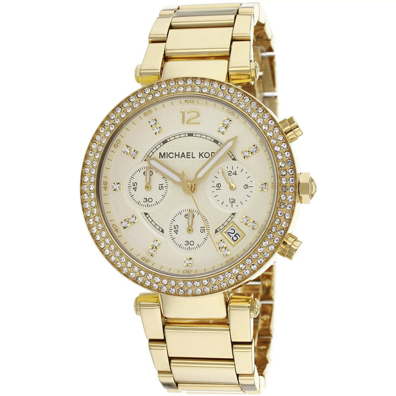  Shop Authentic Michael Kors Parker Gold Dial Gold Steel Strap Watch for Women - MK5354 - Luxxuri