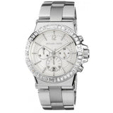  Shop Authentic Michael Kors Dylan Glitz Chronograph White Dial Silver Steel Strap Watch For Women - MK5411 - Luxxuri