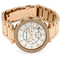  Shop Authentic Michael Kors Parker White Dial with Diamonds Rose Gold Steel Strap Watch for Women - MK5491 - Luxxuri