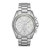  Shop Authentic Michael Kors Bradshaw Silver Dial Silver Steel Strap Watch for Men - MK5535 - Luxxuri