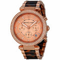  Shop Authentic Michael Kors Parker Rose Gold Dial Two Tone Steel Strap Watch for Women - MK5538 - Luxxuri