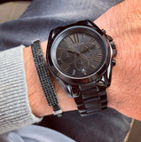  Shop Authentic Michael Kors Bradshaw Black Dial Black Steel Strap Watch for Men - MK5550 - Luxxuri