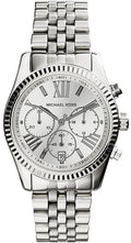  Shop Authentic Michael Kors Lexington Silver Dial Silver Steel Strap Watch for Women - MK5555 - Luxxuri