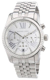  Shop Authentic Michael Kors Lexington Silver Dial Silver Steel Strap Watch for Women - MK5555 - Luxxuri