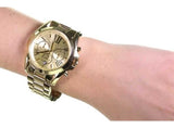  Shop Authentic Michael Kors Bradshaw Gold Dial Gold Steel Strap Watch for Women - MK5605 - Luxxuri