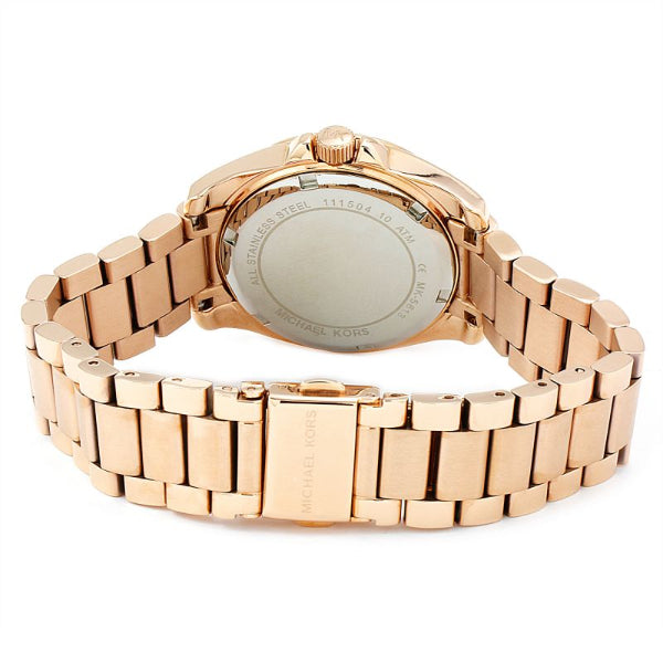  Shop Authentic Michael Kors Blair Rose Gold Dial Rose Gold Steel Strap Watch for Women - MK5613 - Luxxuri