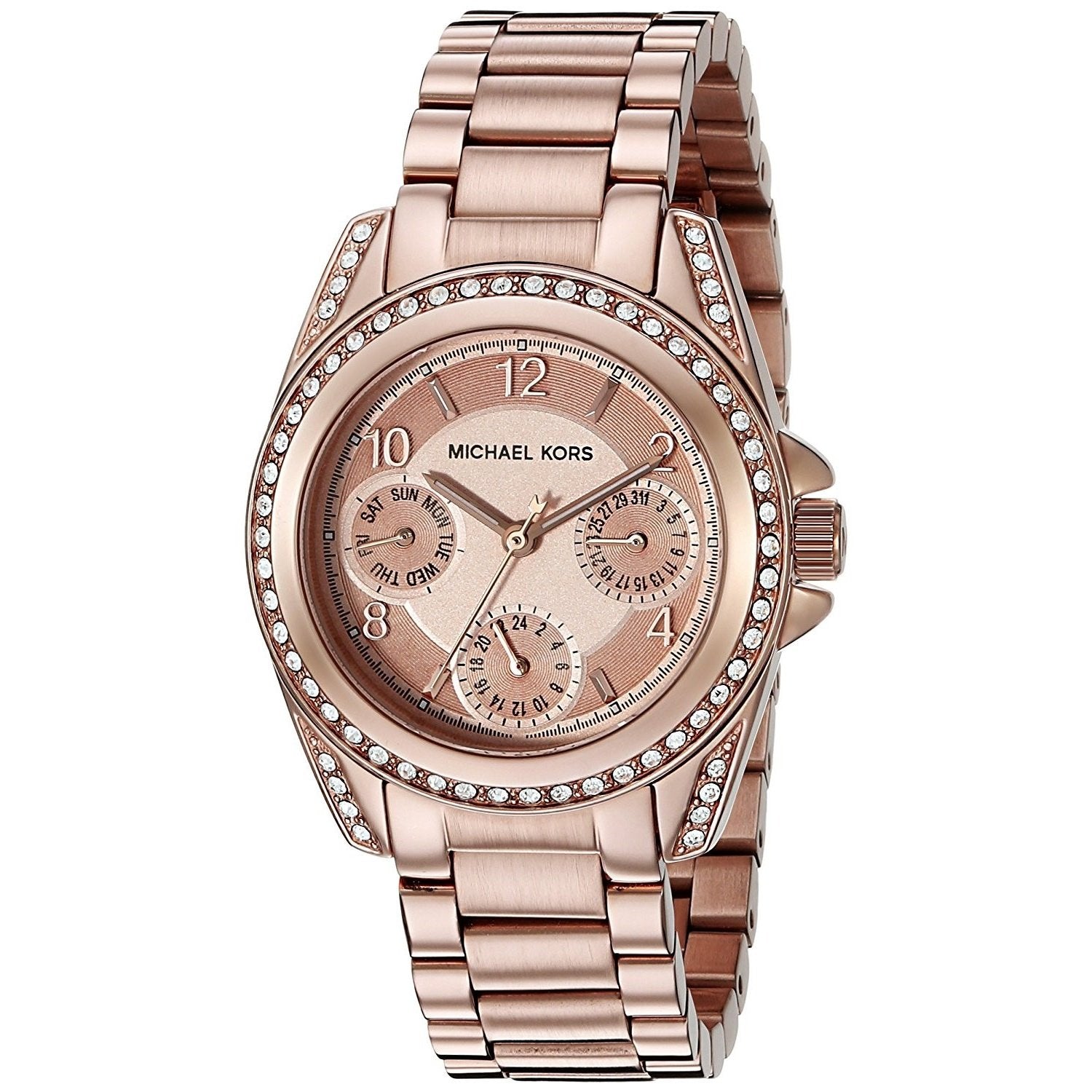  Shop Authentic Michael Kors Blair Rose Gold Dial Rose Gold Steel Strap Watch for Women - MK5613 - Luxxuri