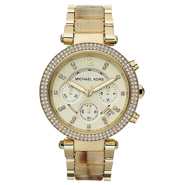  Shop Authentic Michael Kors Parker Gold Dial Gold Steel Strap Watch for Women - MK5632 - Luxxuri