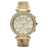  Shop Authentic Michael Kors Parker Gold Dial Gold Steel Strap Watch for Women - MK5632 - Luxxuri