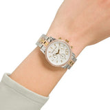  Shop Authentic Michael Kors Ritz White Dial Two Tone Steel Strap Watch for Women - MK5650 - Luxxuri
