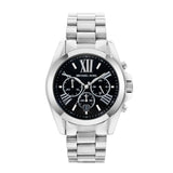  Shop Authentic Michael Kors Bradshaw Black Dial Silver Steel Strap Watch for Men - MK5705 - Luxxuri