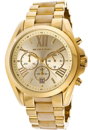  Shop Authentic Michael Kors Bradshaw Gold Dial Gold Steel Strap Watch for Women - MK5722 - Luxxuri