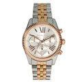  Shop Authentic Michael Kors Lexington Silver Dial Two Tone Steel Strap Watch for Women - MK5735 - Luxxuri