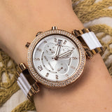  Shop Authentic Michael Kors Parker White Dial Two Tone Steel Strap Watch for Women - MK5774 - Luxxuri