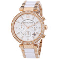  Shop Authentic Michael Kors Parker White Dial Two Tone Steel Strap Watch for Women - MK5774 - Luxxuri