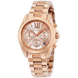  Shop Authentic Michael Kors Bradshaw Chronograph Rose Gold Dial Rose Gold Steel Strap Watch for Women - MK5799 - Luxxuri