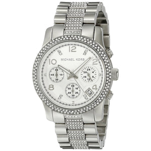  Shop Authentic Michael Kors Runway White Dial Silver Steel Strap Watch for Women - MK5825 - Luxxuri