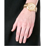  Shop Authentic Michael Kors Runway Gold Dial Gold Steel Strap Watch for Women - MK5826 - Luxxuri