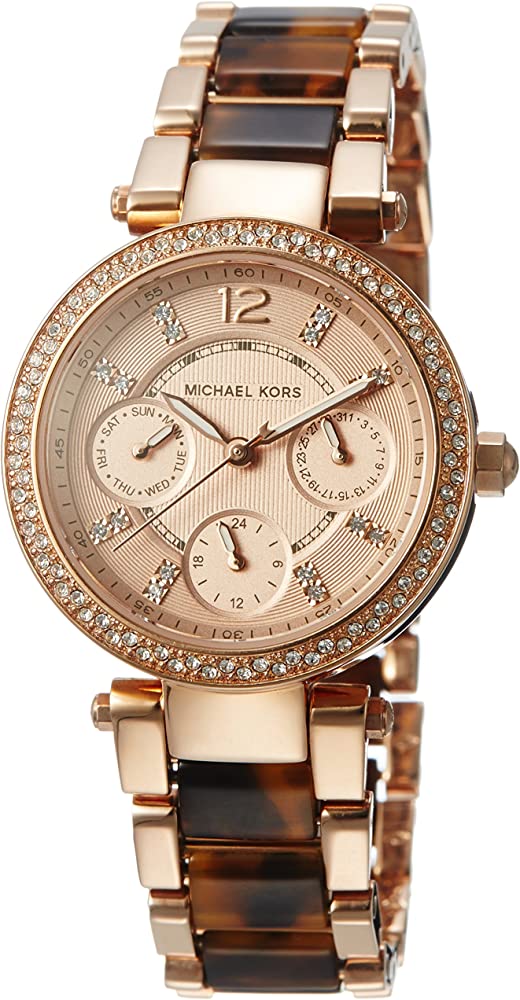  Shop Authentic Michael Kors Parker Gold Dial Two Tone Steel Strap Watch for Women - MK5841 - Luxxuri