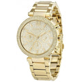  Shop Authentic Michael Kors Parker Gold Dial Gold Steel Strap Watch for Women - MK5856 - Luxxuri