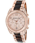  Shop Authentic Michael Kors Blair Rose Gold Dial Two Tone Steel Strap Watch For Women - MK5859 - Luxxuri