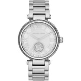  Shop Authentic Michael Kors Skylar Silver Dial Silver Steel Strap Watch for Women - MK5866 - Luxxuri
