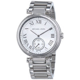  Shop Authentic Michael Kors Skylar Silver Dial Silver Steel Strap Watch for Women - MK5866 - Luxxuri