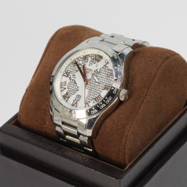  Shop Authentic Michael Kors Layton Silver Dial Silver Steel Strap Watch for Women - MK5958 - Luxxuri