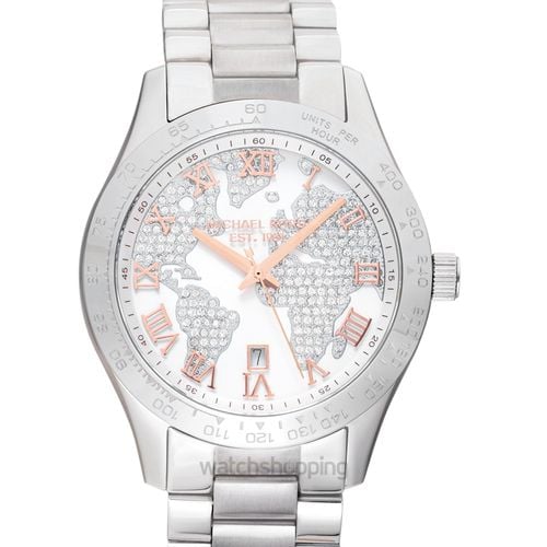  Shop Authentic Michael Kors Layton Silver Dial Silver Steel Strap Watch for Women - MK5958 - Luxxuri