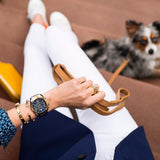  Shop Authentic Michael Kors Bradshaw Blue Dial Two Tone Steel Strap Watch for Women - MK5976 - Luxxuri