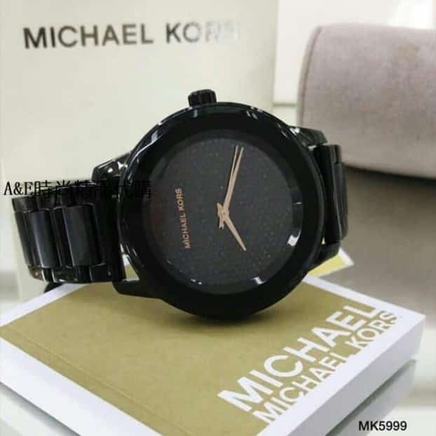  Shop Authentic Michael Kors Kinley Silver Dial Black Steel Strap Watch for Women - MK5999 - Luxxuri