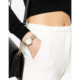  Shop Authentic Michael Kors Parker White Dial Two Tone Steel Strap Watch for Women - MK6055 - Luxxuri