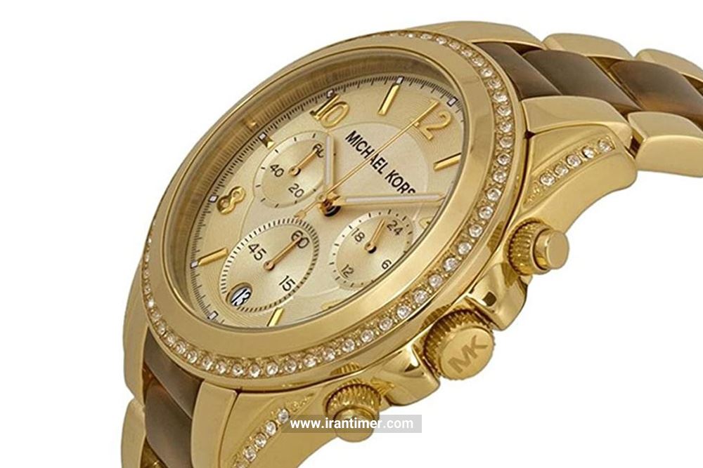  Shop Authentic Michael Kors Blair Gold Dial Two Tone Steel Strap Watch for Women - MK6094 - Luxxuri