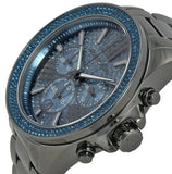  Shop Authentic Michael Kors Wren Chronograph Quartz Blue Dial Grey Steel Strap Watch For Women - MK6097 - Luxxuri