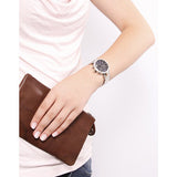  Shop Authentic Michael Kors Parker Chronograph Blue Dial Silver Steel Strap Watch for Women - MK6117 - Luxxuri