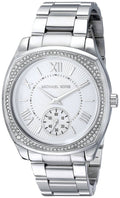  Shop Authentic Michael Kors Bryn Quartz Silver Dial Silver Steel Strap Watch For Women - MK6133 - Luxxuri