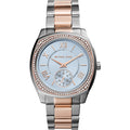  Shop Authentic Michael Kors Bryn Quartz Blue Dial Two Tone Steel Strap Watch For Women - MK6136 - Luxxuri