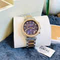  Shop Authentic Michael Kors Parker Blue Dial Two Tone Steel Strap Watch for Women - MK6141 - Luxxuri