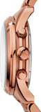  Shop Authentic Michael Kors Runway Chronograph Turquoise Dial Rose Gold Steel Strap Watch For Women - MK6164 - Luxxuri