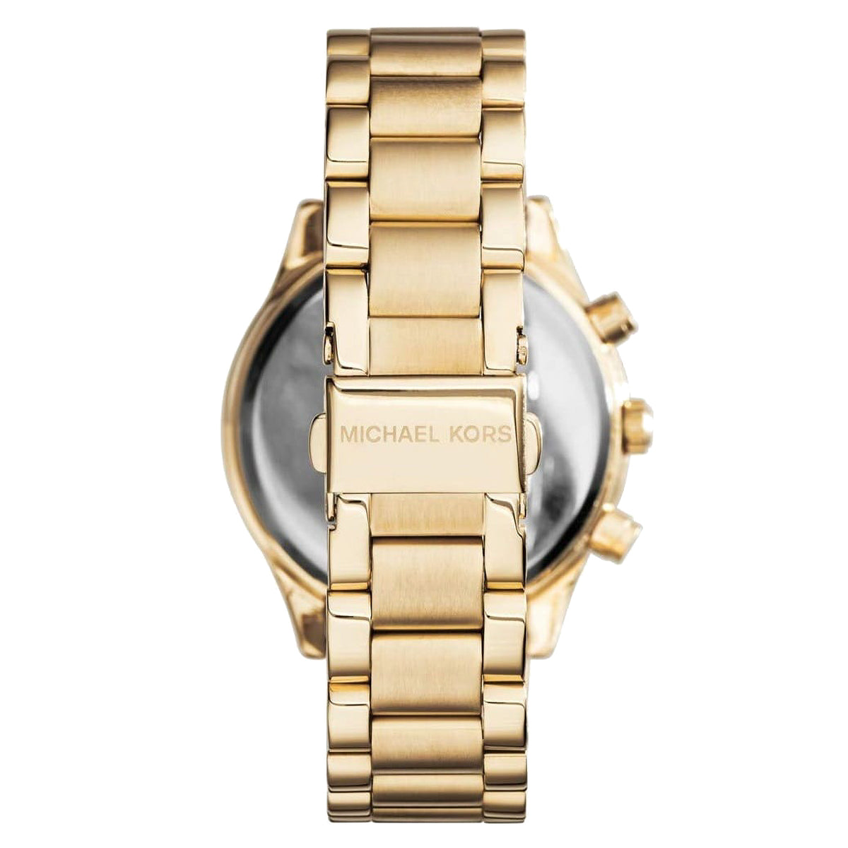  Shop Authentic Michael Kors Brinkley Diamonds Gold Dial Gold Steel Strap Watch for Women - MK6187 - Luxxuri