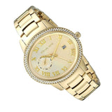  Shop Authentic Michael Kors Whitley Analog Diamonds Gold Dial Gold Steel Strap Watch For Women - MK6227 - Luxxuri