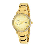  Shop Authentic Michael Kors Whitley Analog Diamonds Gold Dial Gold Steel Strap Watch For Women - MK6227 - Luxxuri