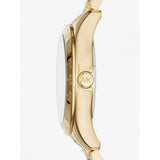  Shop Authentic Michael Kors Layton Pave Blue Dial Gold Steel Strap Watch for Women - MK6243 - Luxxuri
