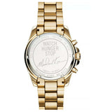  Shop Authentic Michael Kors Bradshaw Stop Hunger Black Gold Dial Gold Steel Strap Watch for Women - MK6272 - Luxxuri