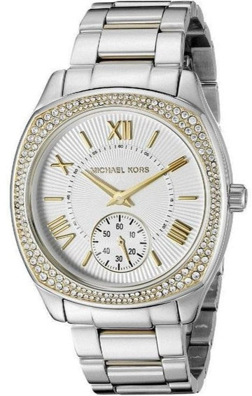  Shop Authentic Michael Kors Bryn Silver Dial Silver Steel Strap Watch For Women - MK6277 - Luxxuri